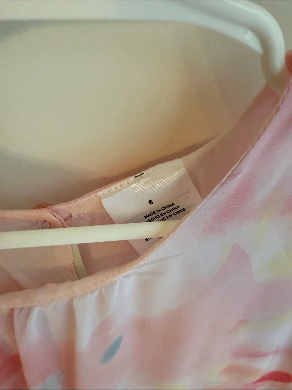 Pink Floral Bow-Accent Girls' Dress